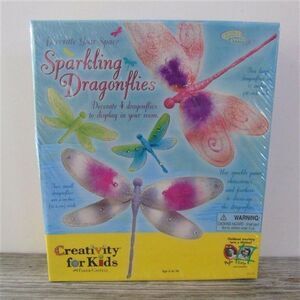 Creativity For Kids Decorate Sparkling Dragonflies